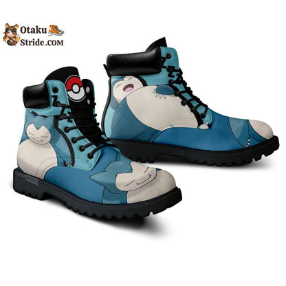 Snorlax Boots Shoes Anime Custom