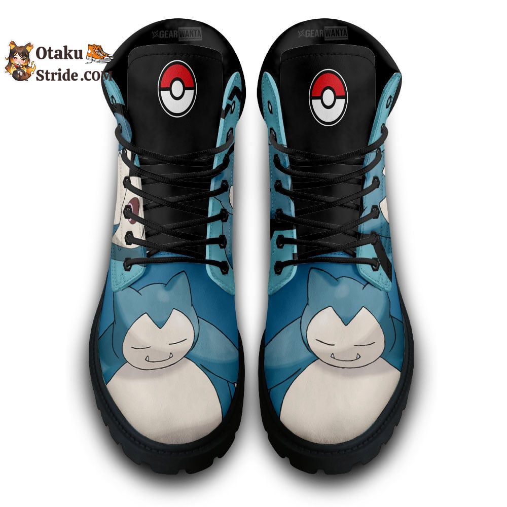 Snorlax Boots Shoes Anime Custom