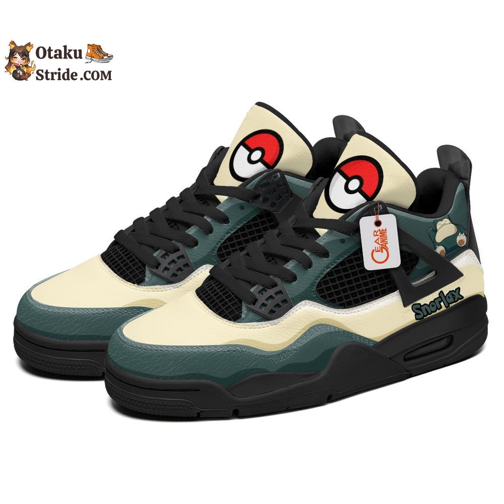 Snorlax Anime Sneakers Custom Personalized Name MN2903