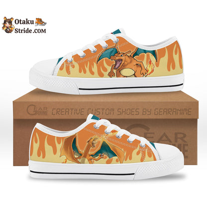 Charizard Sneakers Anime Low Top Shoes