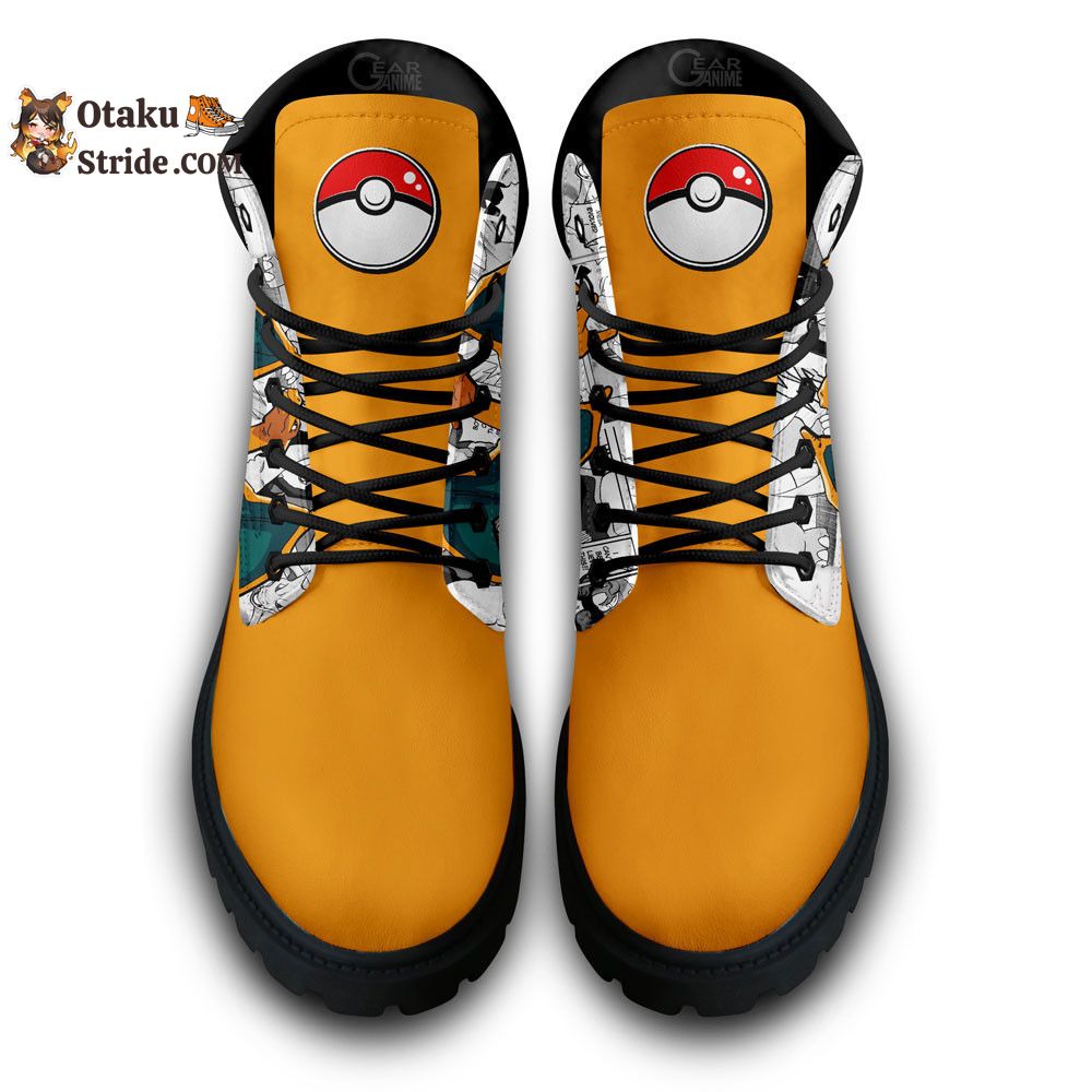 Charizard Boots Shoes Anime Custom NTT051