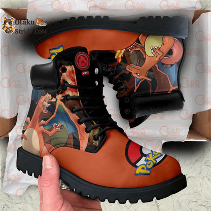 Charizard Boots Shoes Anime Custom MV0512