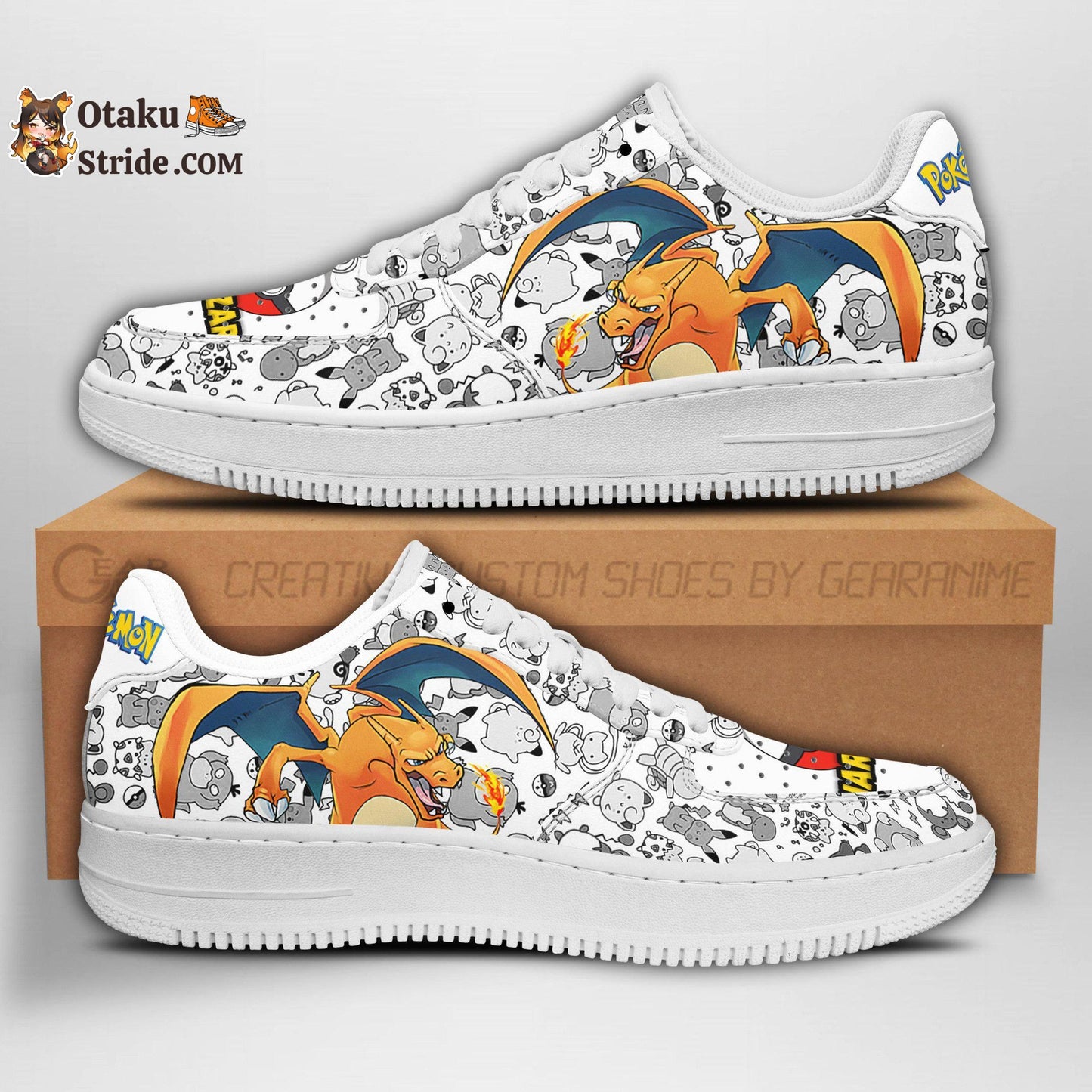 Charizard Air Sneakers PT04AF