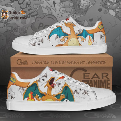 Charizard Skate Shoes Custom Anime Shoes PN11