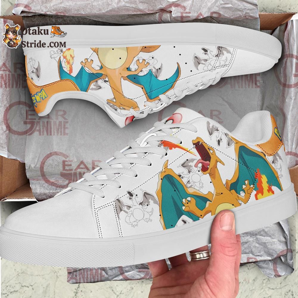 Charizard Skate Shoes Custom Anime Shoes PN11