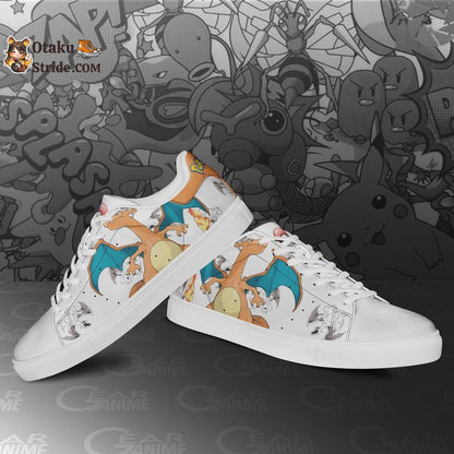 Charizard Skate Shoes Custom Anime Shoes PN11