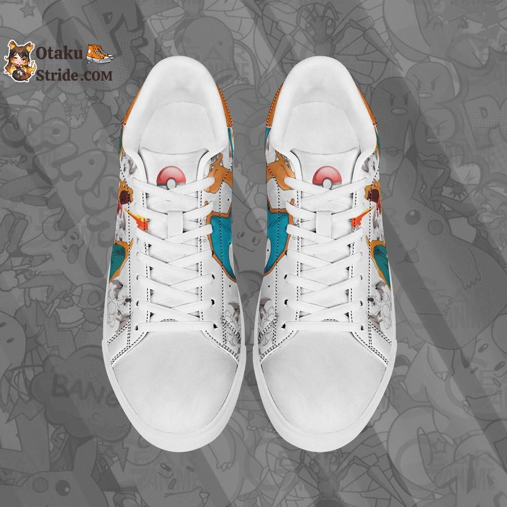 Charizard Skate Shoes Custom Anime Shoes PN11