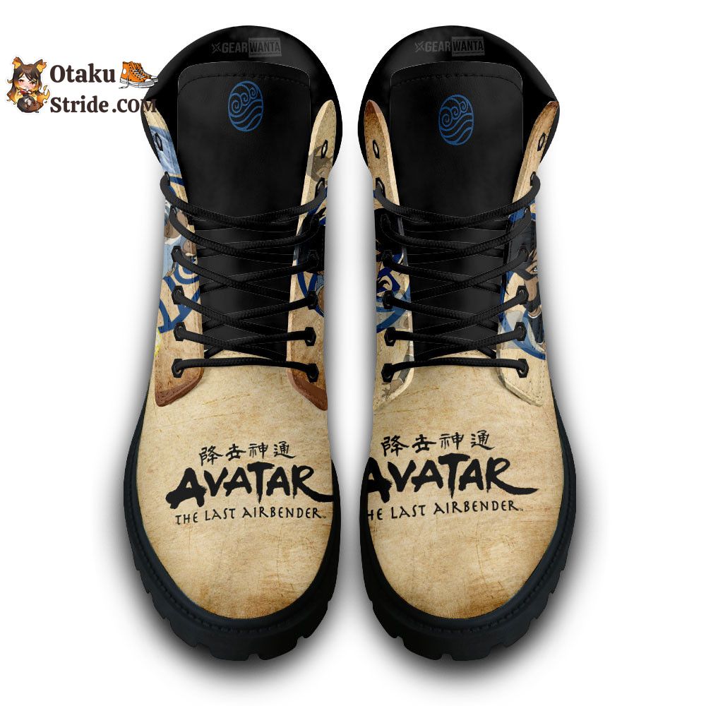 Avatar The Last Korra Boots Shoes Anime Custom MV1312