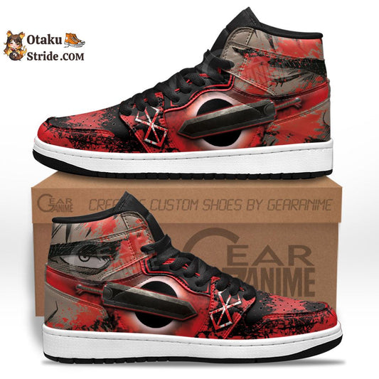 Guts Sneakers Berserk Custom Anime Shoes Perfect Gift Idea For Fans