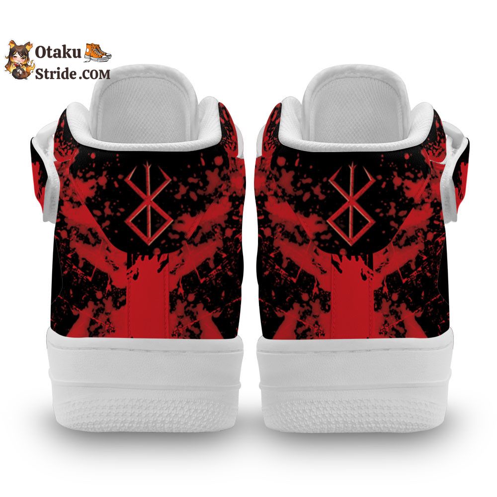 Brand Of Sacrifice Sneakers Air Mid Custom Berserk Anime Shoes