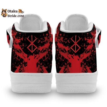 Brand Of Sacrifice Sneakers Air Mid Custom Berserk Anime Shoes