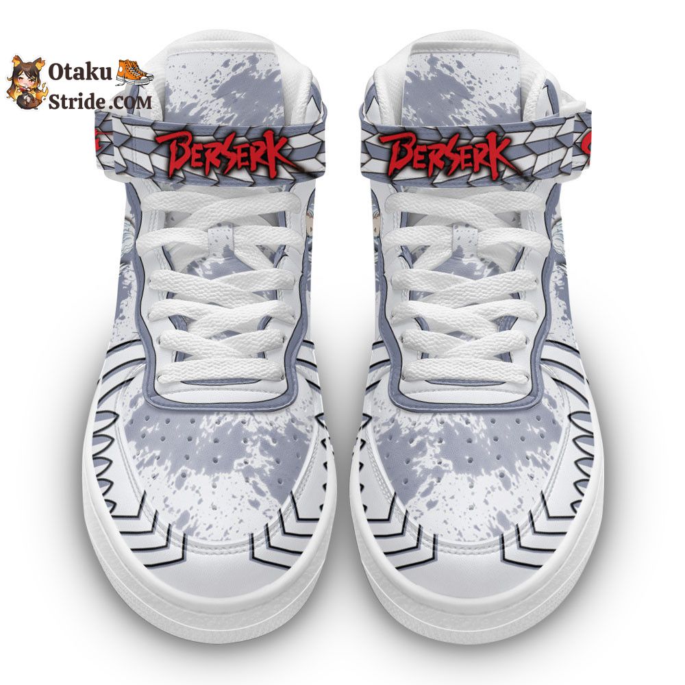 Griffith Sneakers Air Mid Custom Berserk Anime Shoes