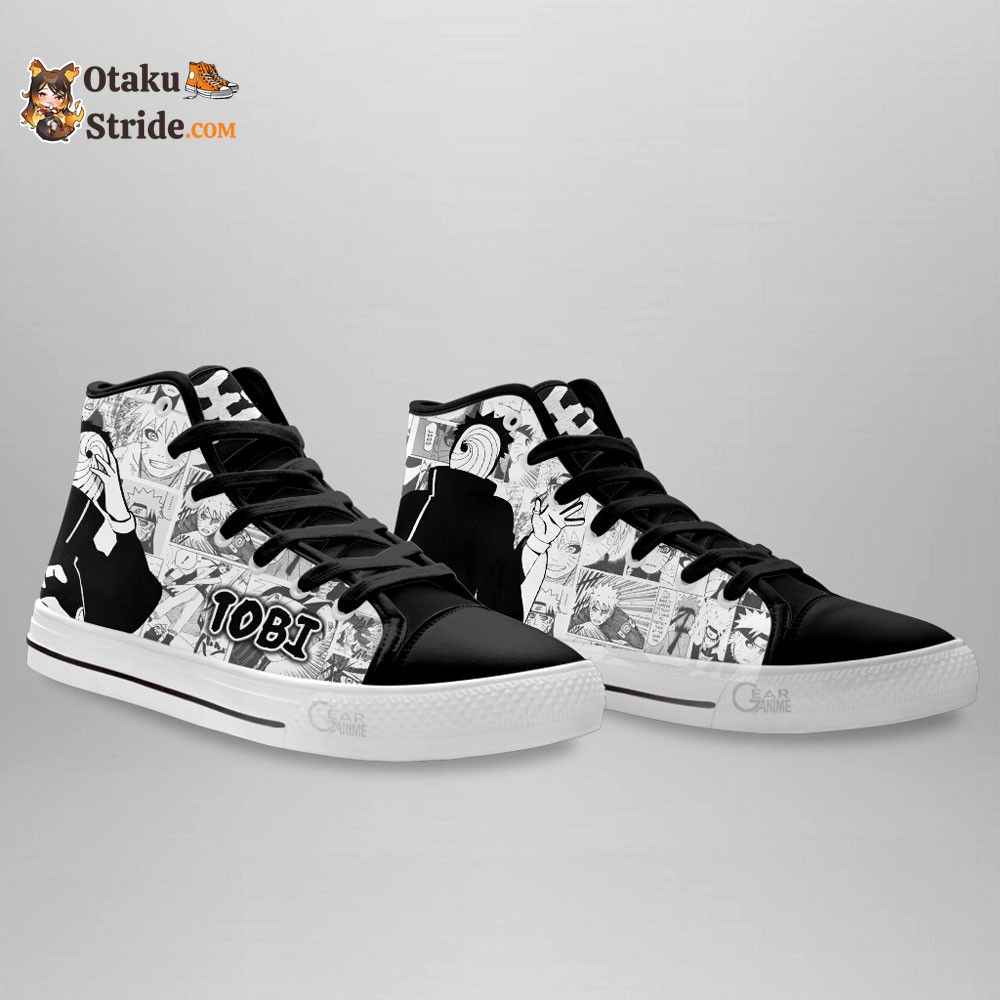 Custom High Top Sneakers – Naruto Manga Shoes for Men and Women