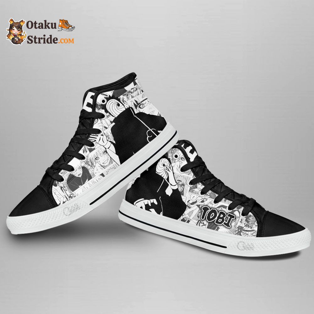 Custom High Top Sneakers – Naruto Manga Shoes for Men and Women