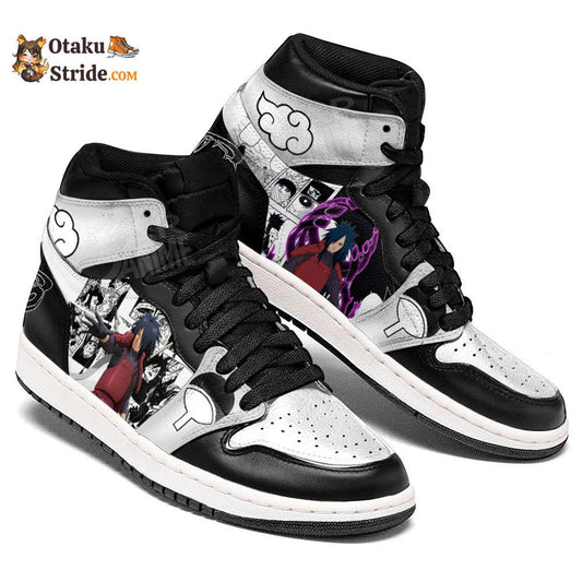 Custom Madara Uchiha Anime Sneakers – Naruto Manga Shoes