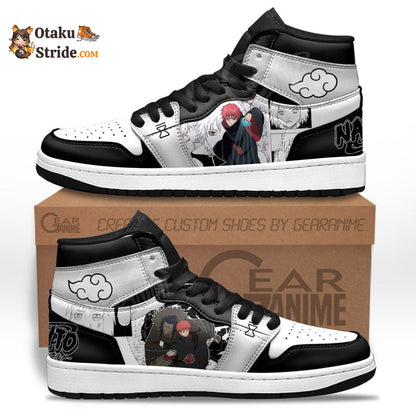 Custom Sasori Anime Sneakers – Naruto Manga Shoes for Men and Women