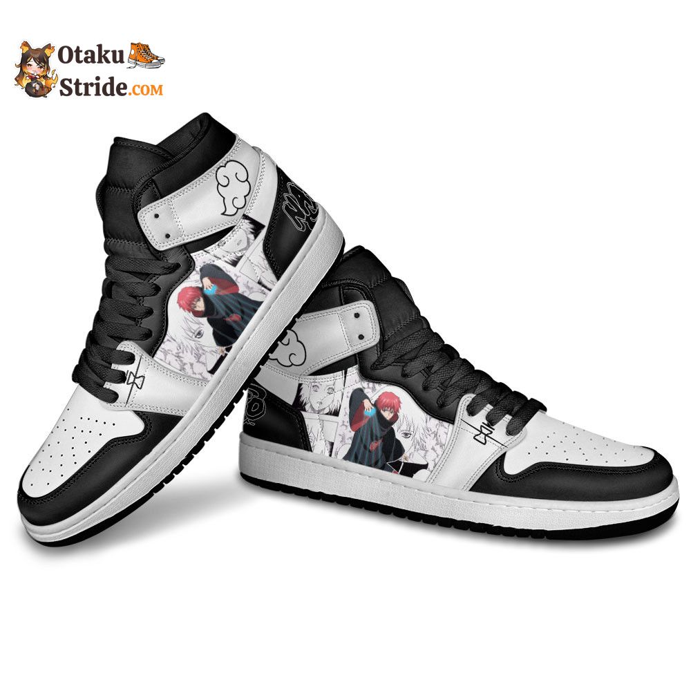 Custom Sasori Anime Sneakers – Naruto Manga Shoes for Men and Women