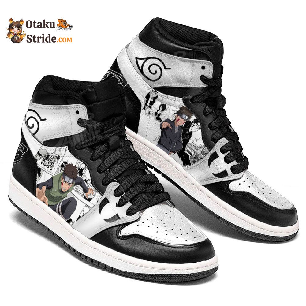 Custom Kiba Inuzuka Anime Sneakers – Naruto Manga Shoes for Fans