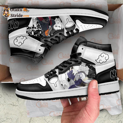 Custom Anime Tobi Sneakers – Naruto Manga Shoes for Fans