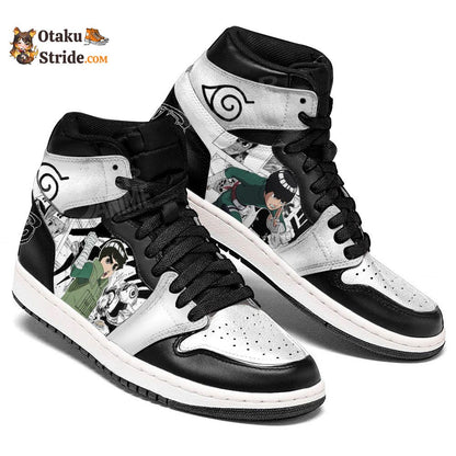 Rock Lee Sneakers with Naruto Manga Design