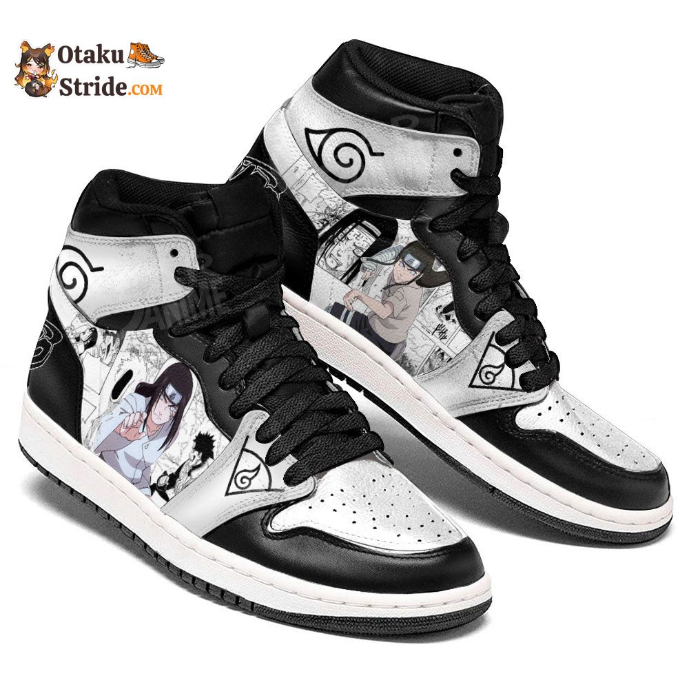 Neji Hyuga Naruto Manga Inspired Shoes