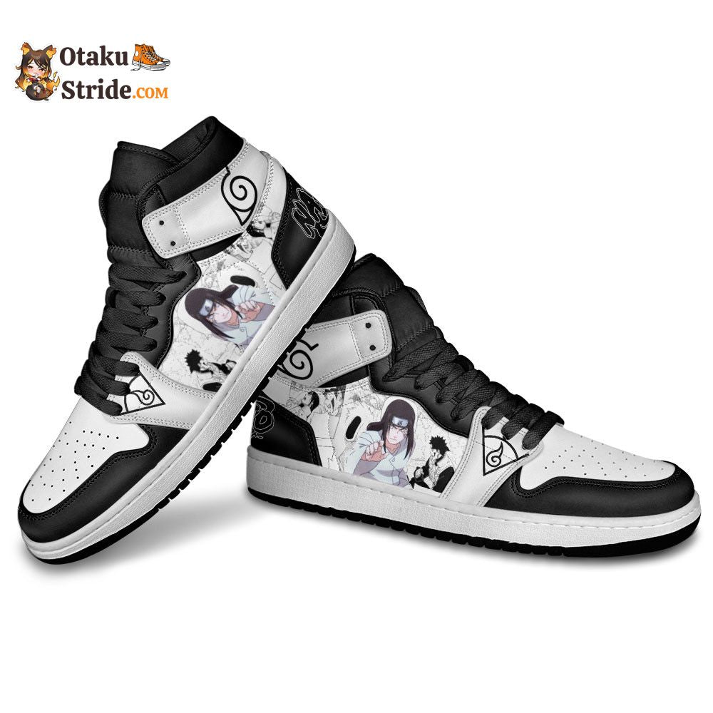 Neji Hyuga Naruto Manga Inspired Shoes