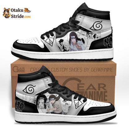 Neji Hyuga Naruto Manga Inspired Shoes