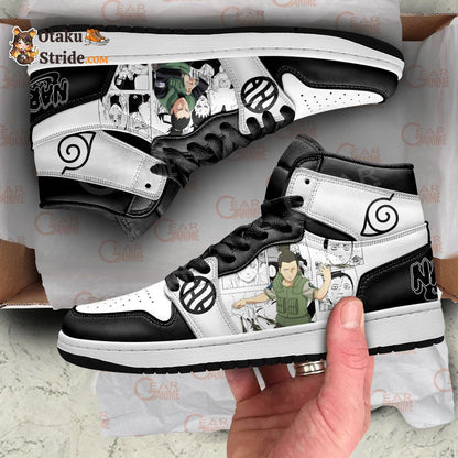 Custom Shikamaru Nara Anime Sneakers – Naruto Manga Inspired Shoes