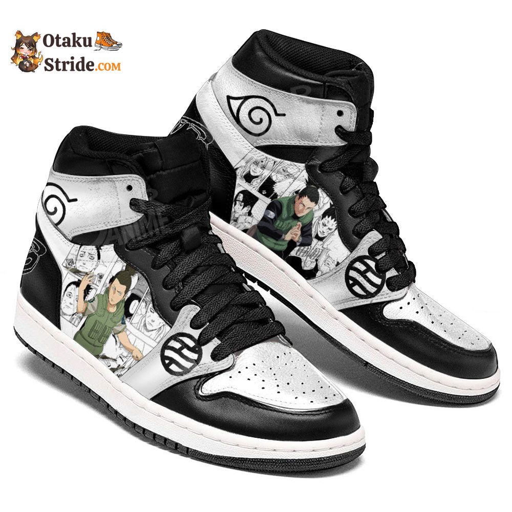 Custom Shikamaru Nara Anime Sneakers – Naruto Manga Inspired Shoes