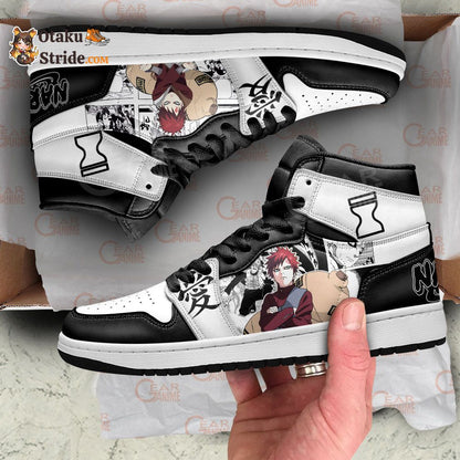 Custom Anime Shoes FeaturingGaara from Naruto