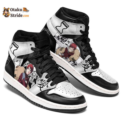 Custom Anime Shoes FeaturingGaara from Naruto