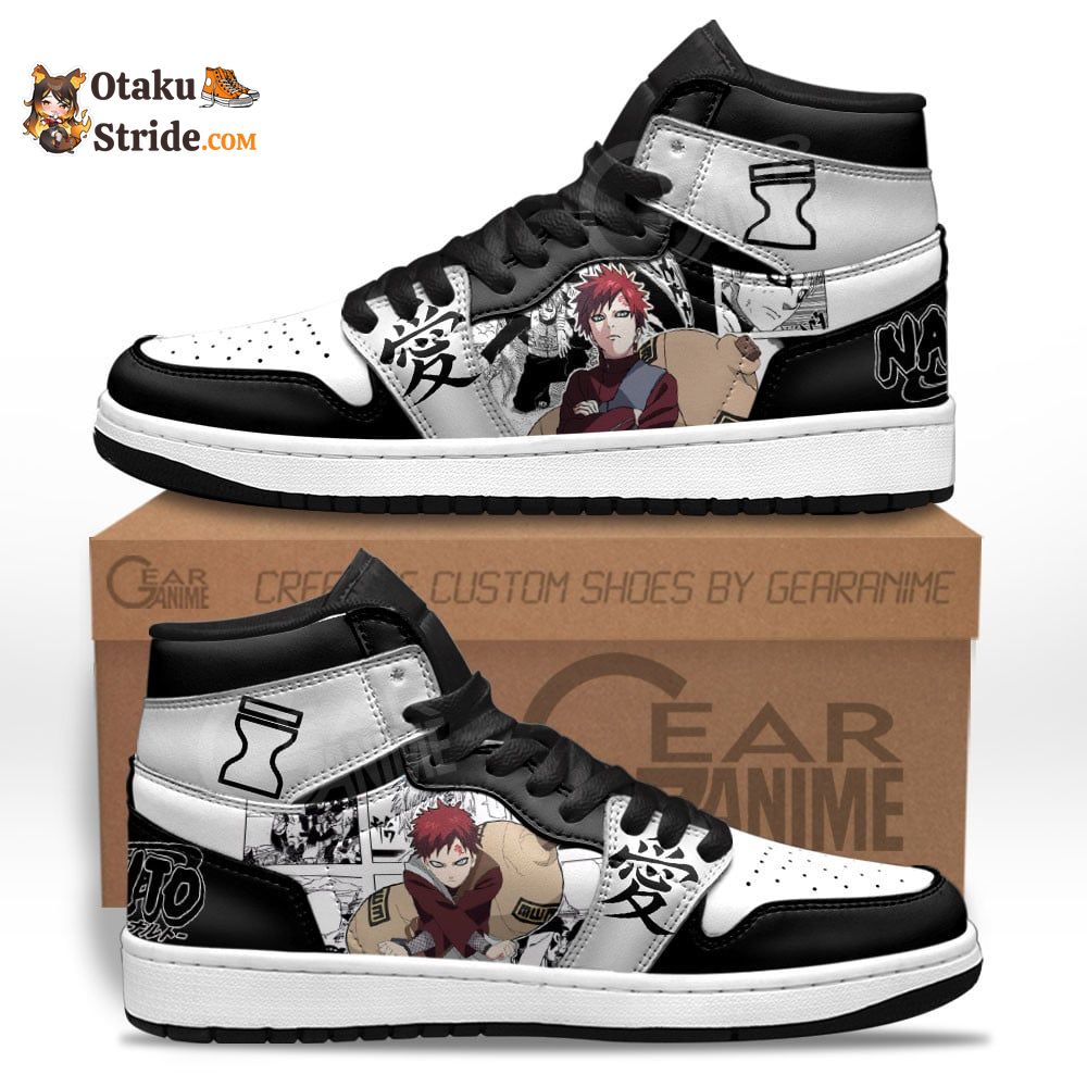 Custom Anime Shoes FeaturingGaara from Naruto