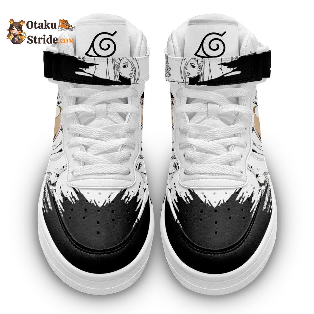 Ino Yamanaka Air Mid Shoes Mix Manga Naruto Design