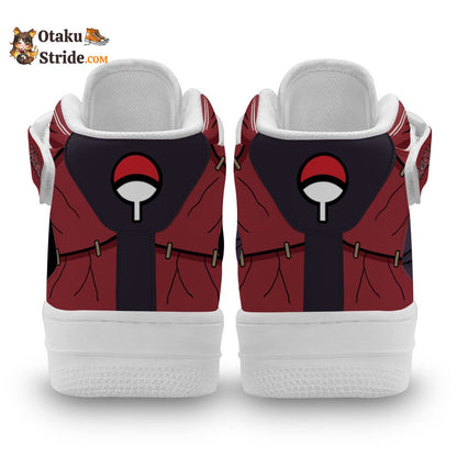 Madara Rinnegan and Sharingan Sneakers Air Mid – Naruto Sneakers