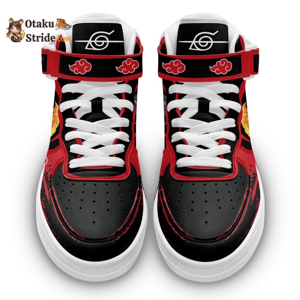 Itachi Uchiha Katon Sneakers – Custom Anime Shoes for Naruto Fans