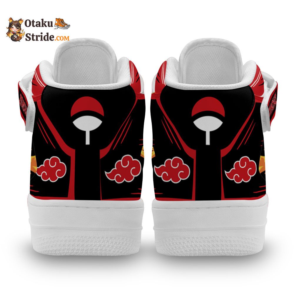 Itachi Uchiha Katon Sneakers – Custom Anime Shoes for Naruto Fans