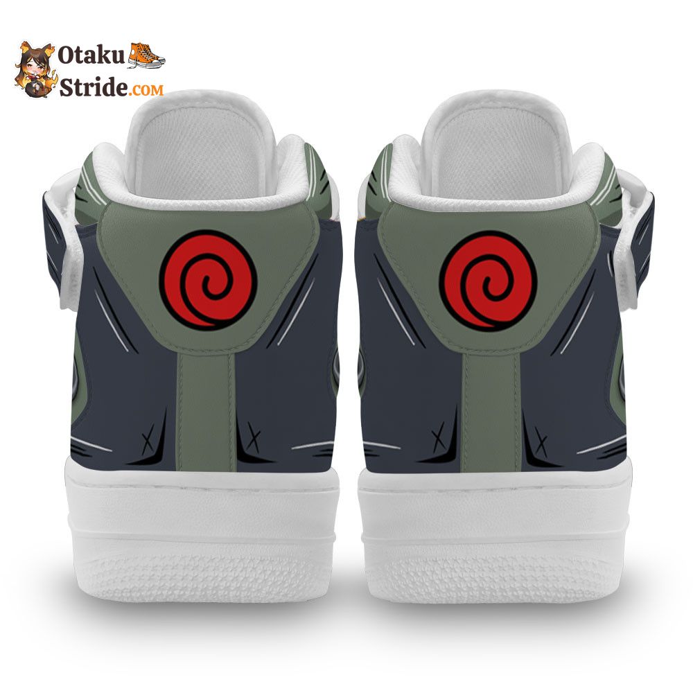 Custom Naruto Anime Shoes – Leaf Village Costume Sneakers Air Mid NRT Design