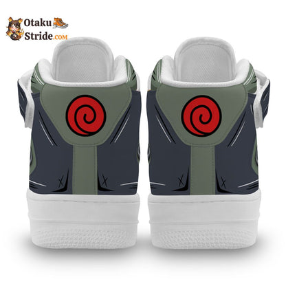 Custom Naruto Anime Shoes – Leaf Village Costume Sneakers Air Mid NRT Design