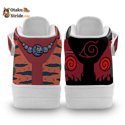 Jiraiya and Naruto Uzumaki Air Mid Shoes