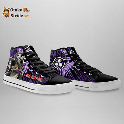 Custom Orochimaru High Top Sneakers – Naruto Tie Dye Anime Shoes