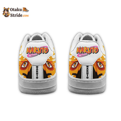 Custom Bijuu Eyes Air Sneakers – Naruto Anime Shoes for True Fans!