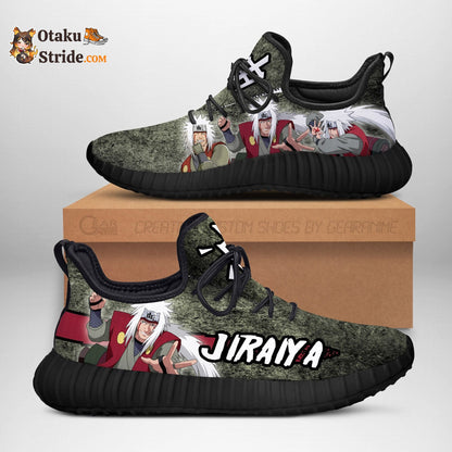 Custom Jiraiya Anime Sneakers – Naruto Fan Gifts and Collectibles