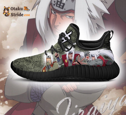 Custom Jiraiya Anime Sneakers – Naruto Fan Gifts and Collectibles