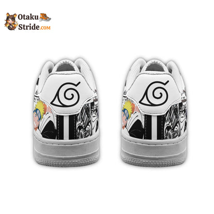 Custom Uzumaki Nrt Air Sneakers – Mixed Anime Manga Shoes for Naruto Fans