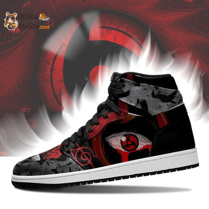 Custom Itachi Sharingan Eyes Anime Sneakers – Naruto NRT Shoes