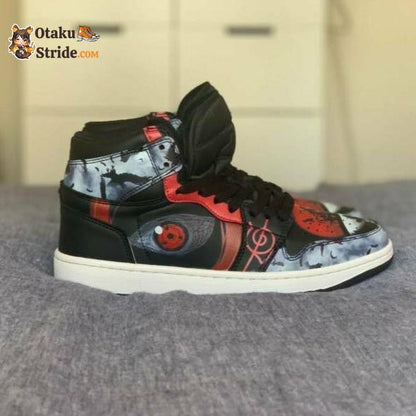 Custom Itachi Sharingan Eyes Anime Sneakers – Naruto NRT Shoes