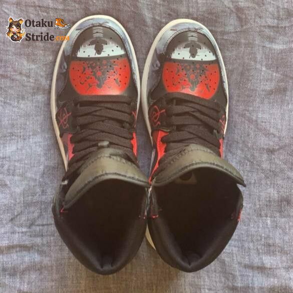 Custom Itachi Sharingan Eyes Anime Sneakers – Naruto NRT Shoes