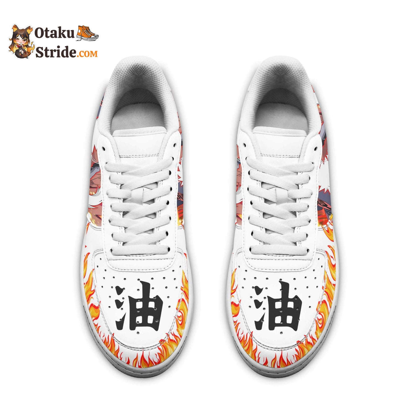 Custom Jiraiya Anime Sneakers – Naruto Air Shoes for True Fans