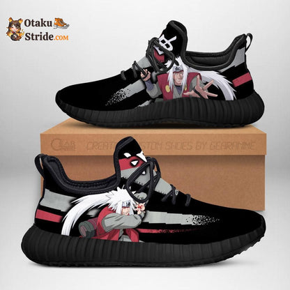 Custom Jiraiya Anime Sneakers – Perfect Gift for Naruto Fans