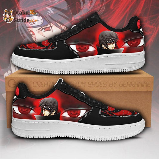 Custom Itachi Sharingan Anime Sneakers – Naruto Air Shoes